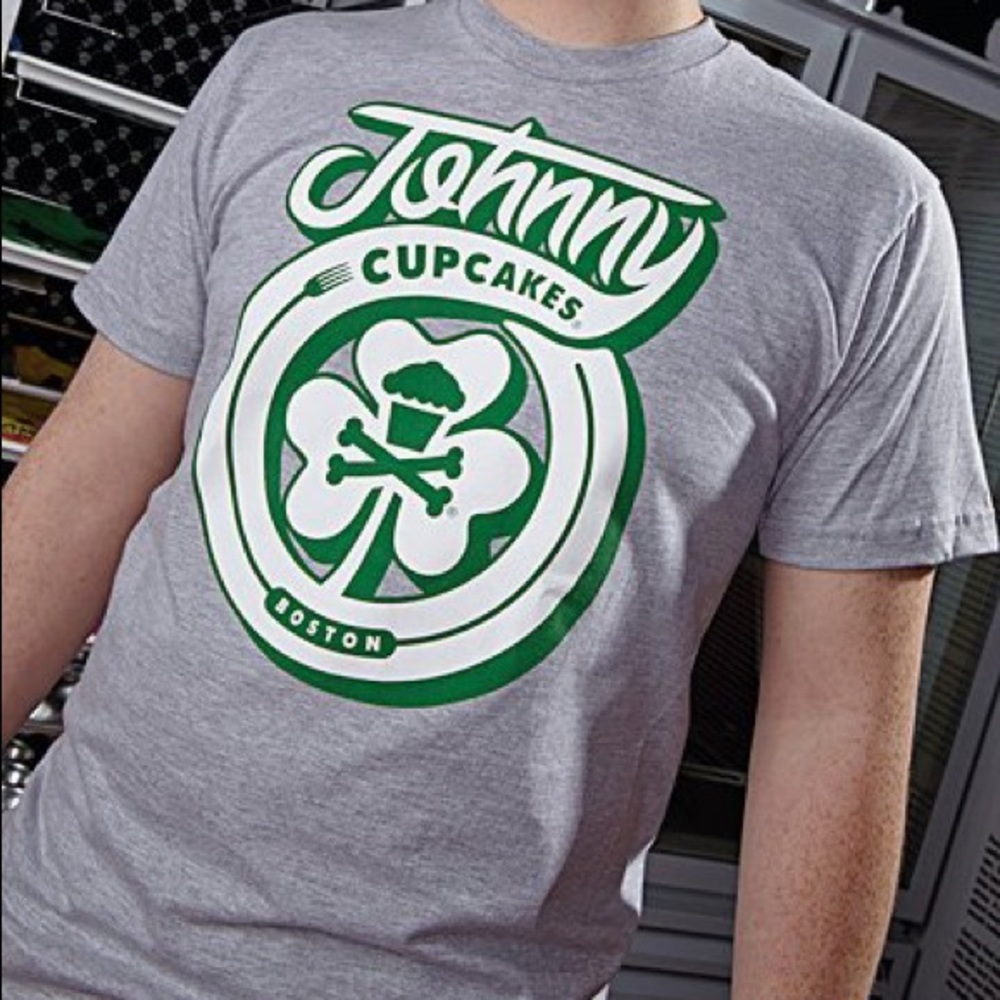 Johnny Cupcakes Boston Shamrock T-shirt